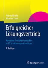 Erfolgreicher Lösungsvertrieb -  Robert Klimke,  Manfred Faber