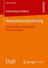 Vorratsdatenspeicherung - Antonie Moser-Knierim