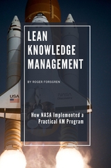 Lean Knowledge Management -  Roger Forsgren