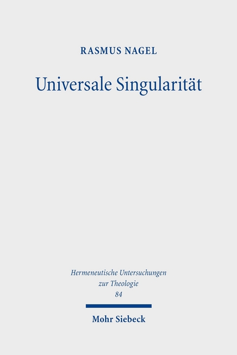 Universale Singularität -  Rasmus Nagel