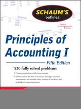 Schaum's Outline of Principles of Accounting I, Fifth Edition - Lerner, Joel; Cashin, James