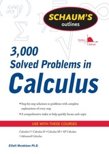 Schaum's 3,000 Solved Problems in Calculus - Mendelson, Elliott