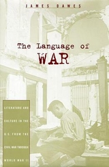 The Language of War - Dawes, James