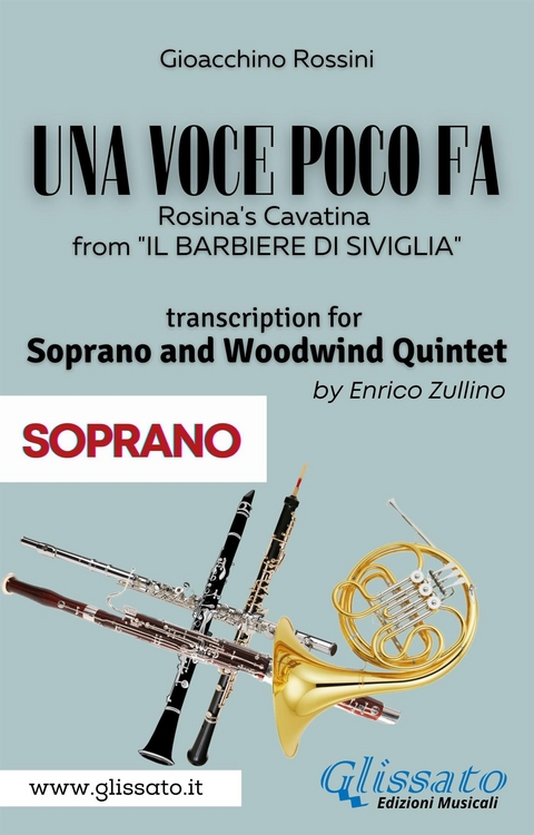 (Soprano part) Una voce poco fa - Soprano & Woodwind Quintet - Gioacchino Rossini, a cura di Enrico Zullino