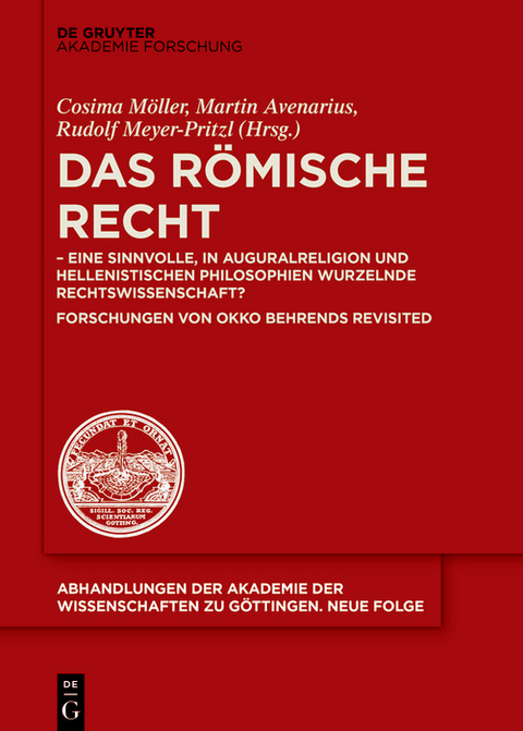 Das Römische Recht - 