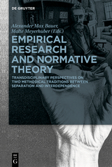 Empirical Research and Normative Theory - 