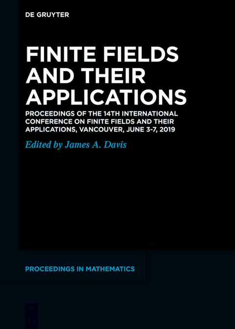 Finite Fields and their Applications - 