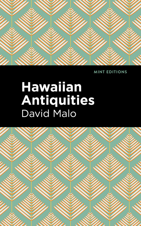 Hawaiian Antiquities -  David Malo