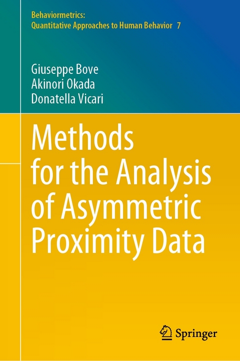 Methods for the Analysis of Asymmetric Proximity Data -  Giuseppe Bove,  Akinori Okada,  Donatella Vicari