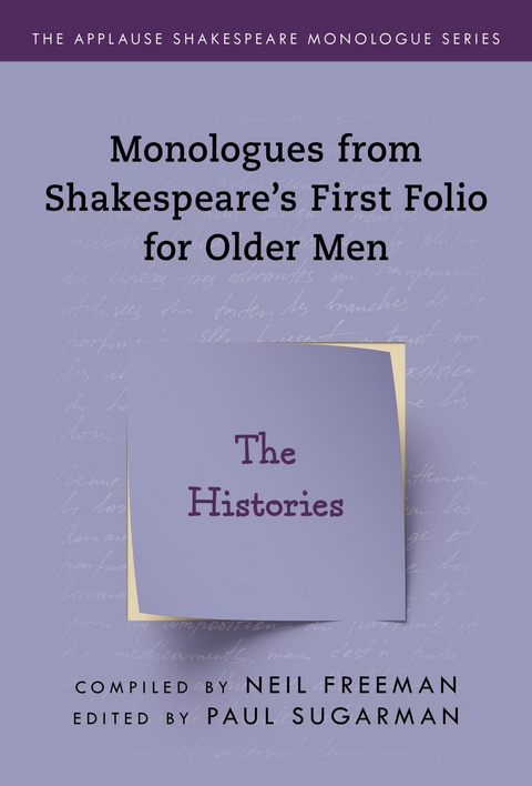 Monologues from Shakespeare's First Folio for Older Men - 