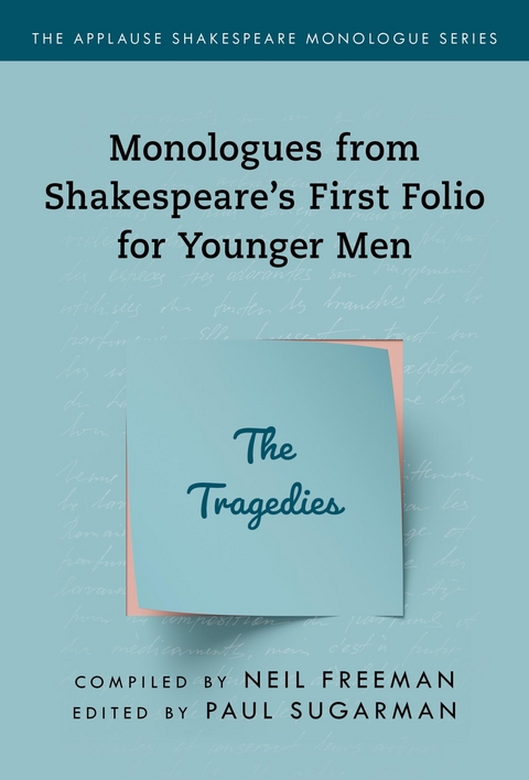 Monologues from Shakespeare's First Folio for Younger Men - 