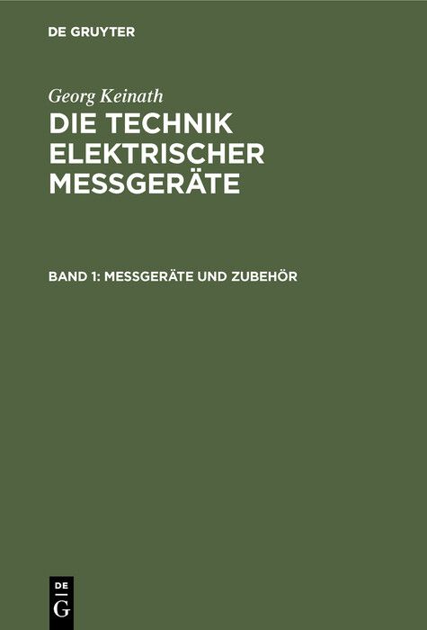 Messgeräte und Zubehör - Georg Keinath