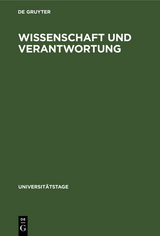 Wissenschaft und Verantwortung