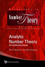 Analytic Number Theory: An Introductory Course -  Diamond Harold G Diamond,  Bateman Paul Trevier Bateman