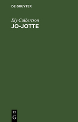 Jo-Jotte - Ely Culbertson