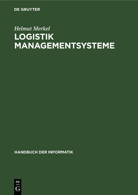 Logistik Managementsysteme - Helmut Merkel