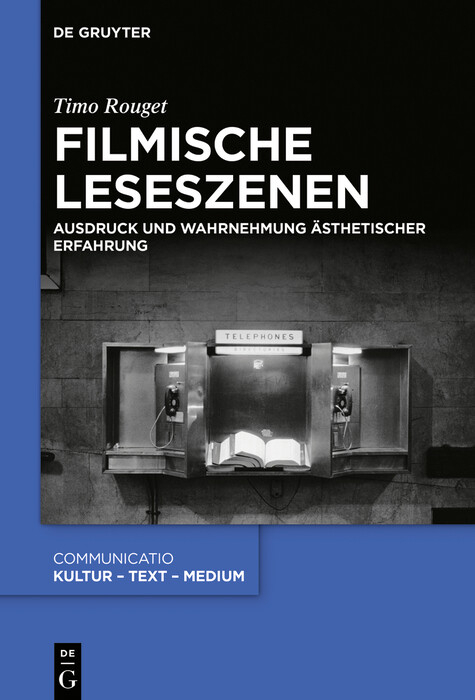 Filmische Leseszenen -  Timo Rouget