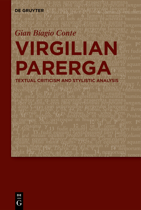 Virgilian Parerga -  Gian Biagio Conte