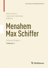 Menahem Max Schiffer: Selected Papers Volume 2 - 