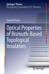 Optical Properties of Bismuth-Based Topological Insulators - Paola Di Pietro