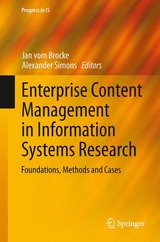 Enterprise Content Management in Information Systems Research - 