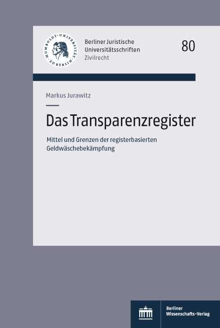 Das Transparenzregister -  Markus Jurawitz