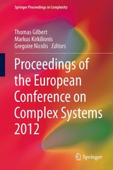 Proceedings of the European Conference on Complex Systems 2012 - 