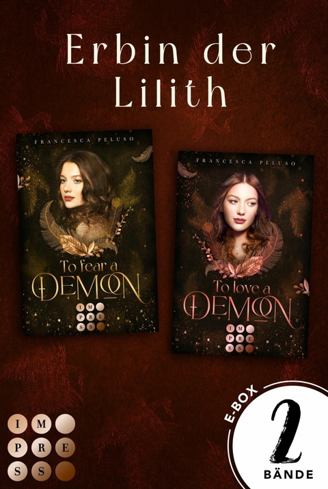 'To Love a Demon' & 'To Fear a Demon' im Fantasy-Sammelband (Erbin der Lilith) -  Francesca Peluso