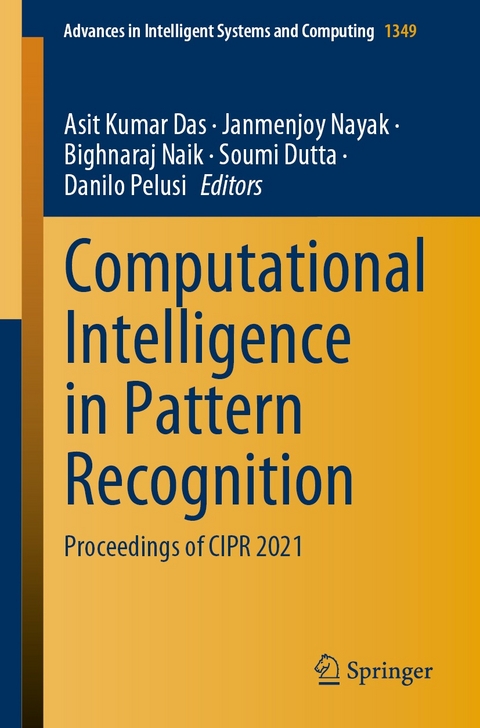 Computational Intelligence in Pattern Recognition - 