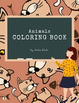 Animals Coloring Book for Kids Ages 3+ (Printable Version) - Sheba Blake