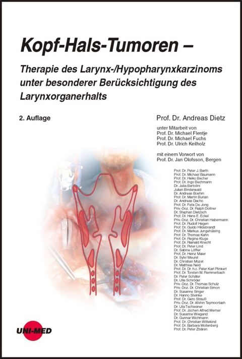 Kopf-Hals-Tumoren - Therapie des Larynx-/Hypopharynxkarzinoms unter besonderer Berücksichtigung des Larynxorganerhalts - Andreas Dietz