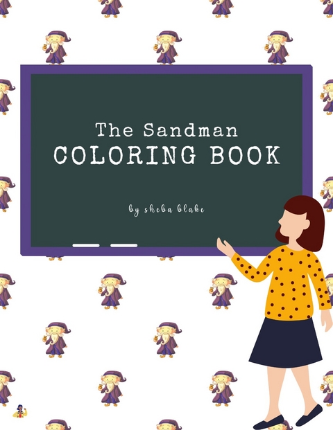 The Sandman Coloring Book for Kids Ages 3+ (Printable Version) - Sheba Blake