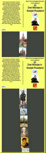 Arthur Holitscher: Drei Monate in Sowjet-Russland - Arthur Holitscher