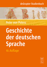 Geschichte der deutschen Sprache - Peter Polenz