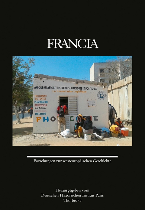 Francia, Band 48 -  Deutsches Historisches Institut Paris