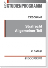 Strafrecht Allgemeiner Teil - Frank Zieschang