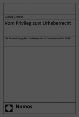 Vom Privileg zum Urheberrecht - 