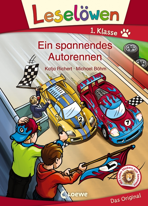 Leselöwen 1. Klasse - Ein spannendes Autorennen - Katja Richert