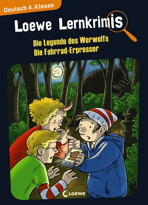 Loewe Lernkrimis - Die Legende des Werwolfs / Die Fahrrad-Erpresser -  Annette Neubauer