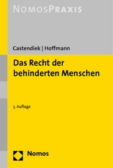 Das Recht der behinderten Menschen - Castendiek, Jan; Hoffmann, Günther