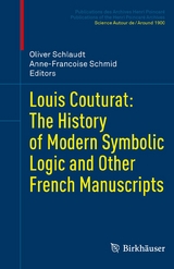 Louis Couturat: The History of Modern Symbolic Logic and Other French Manuscripts - 