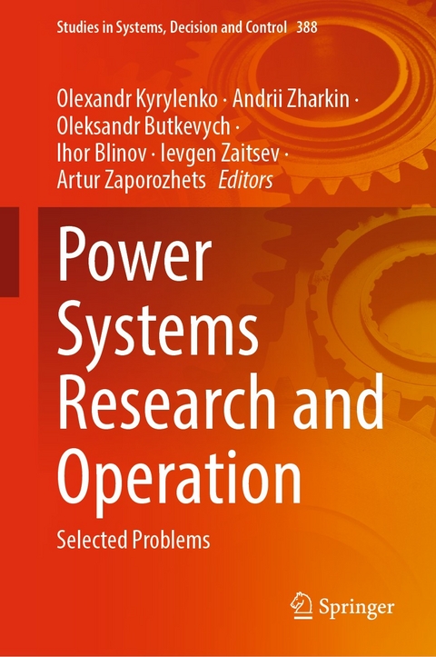 Power Systems Research and Operation - 