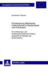 Privatisierung öffentlicher Unternehmen in Deutschland und Frankreich - Konstantin Tiemann