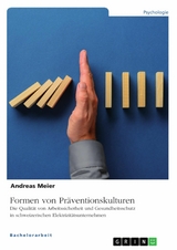 Formen von Präventionskulturen. Die Qualität von Arbeitssicherheit und Gesundheitsschutz in schweizerischen Elektrizitätsunternehmen - Andreas Meier