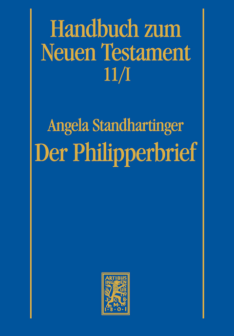Der Philipperbrief -  Angela Standhartinger