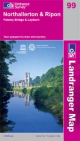 Northallerton and Ripon, Pateley Bridge and Leyburn - Ordnance Survey