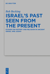 Israel's Past -  Bob Becking