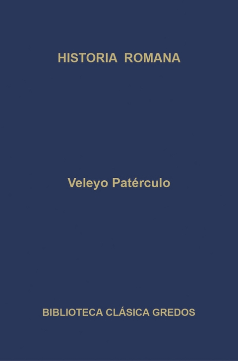 Historia romana - Veleyo Patérculo