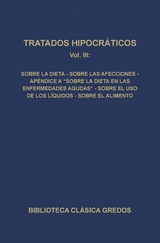 Tratados hipocráticos III -  Varios Autores