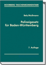 Polizeigesetz für Baden-Württemberg - Belz, Reiner